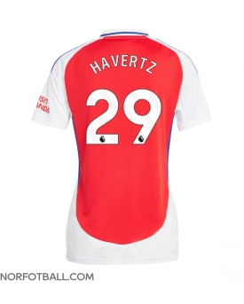 Billige Fotballdrakt Arsenal Kai Havertz #29 Replika Hjemmedrakt Dame 2024-25 Kortermet